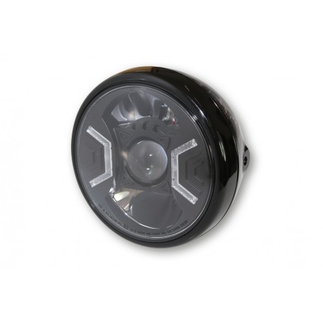 Headlights HIGHSIDER HIGHSIDER 7 POUCES PHARE LED RENO TYPE 2 223-143