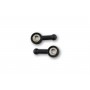 Turn Signals Adapters HIGHSIDER HIGHSIDER ADAPTATEUR CLIGNOTANT UNIVERSEL (AVANT) H-D XL M8 ALU NOIR 220-233