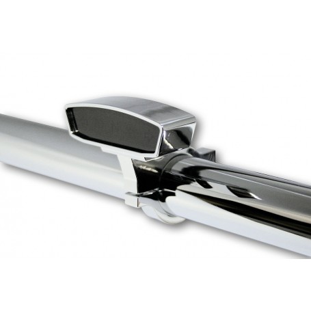 Lights HIGHSIDER HIGHSIDER BOITIER INDICATEURS DE CONTROLE EN ALUMINIUM CHROMÉ 360-231