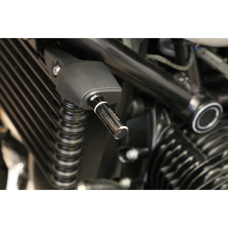 Accessoires Clignotants HIGHSIDER HIGHSIDER INDY SPACER AVANT NOIR POUR BMW RNINET 207-500