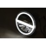 Headlights HIGHSIDER HIGHSIDER INSERT DE PHARE LED TYPE 6 AVEC DRL ROND 5 3/4 POUCES 226-019