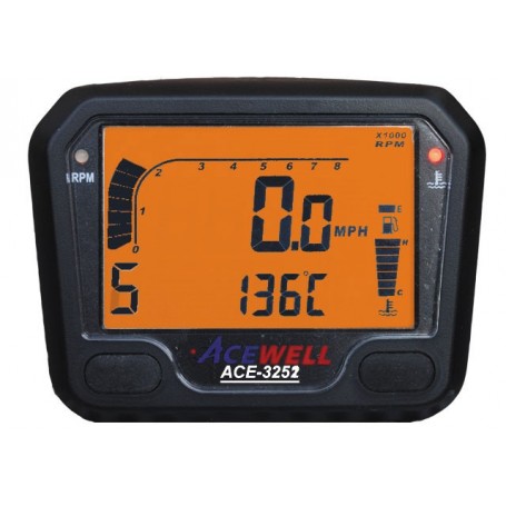 Compteurs ACEWELL COMPTEUR DIGITAL ACEWELL MODELE 3252 NOIR ACE-3252S