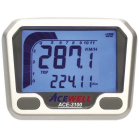 Compteurs ACEWELL COMPTEUR DIGITAL ACEWELL MODELE 3100 SILVER ACE-3100