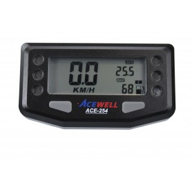 Compteurs ACEWELL COMPTEUR DIGITAL ACEWELL MODELE 254 NOIR ACE-254S