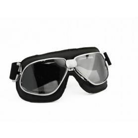 Lunettes NANNINI LUNETTES NANNINI BIKER NOIR / CHROME ECRAN GRIS AB BIK-1150-6521