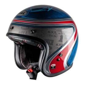 Casques BELL CASQUE BELL CUSTOM 500 AS SPECIAL EDITION AIRTRIX BLEU/ROUGE 7070048