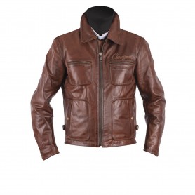 Blousons Hommes HELSTONS BLOUSON HELSTONS CHEVIGNON KRAFT ANTIK MARRON GHCLC045 M