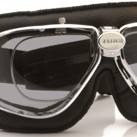 Goggles NANNINI LUNETTES NANNINI CRUISER 4V NOIR / CHROME ECRAN CLAIR AB CRU4V-1150-6520