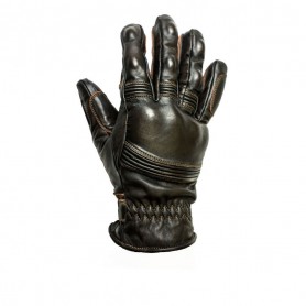 Gants Hommes HELSTONS GANTS HELSTONS KICK ÉTÉ CUIR MARRON PULL UP 20180026 MP