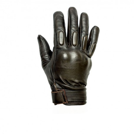 Gants Hommes HELSTONS GANTS HELSTONS SIDE ÉTÉ CUIR MARRON PULL UP 20180031 MP