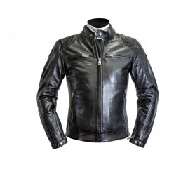 Blousons Hommes HELSTONS BLOUSON HELSTONS MODELO CUIR RAG NOIR-NOIR 20180003 NN