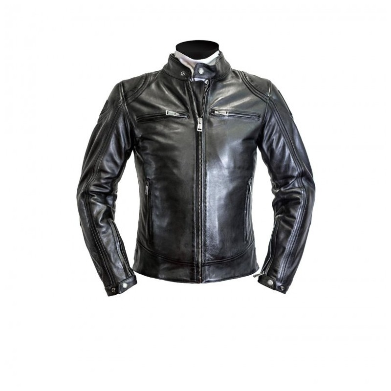 Blousons Hommes HELSTONS BLOUSON HELSTONS MODELO CUIR RAG NOIR-NOIR 20180003 NN Blousons Hommes HELSTONS BLOUSON HELSTONS MODELO CUIR RAG NOIR-NOIR 20180003 NN