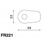 Turn Signals Adapters RIZOMA ADAPTATEURS CLIGNOTANTS RIZOMA FR221B FR221B