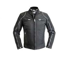 Blousons Hommes HELSTONS BLOUSON HELSTONS MODELO TISSU POLY-COTON NOIR 20180004 NO
