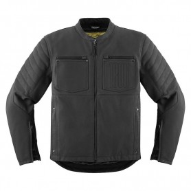 Blousons Hommes ICON1000 BLOUSON ICON1000 AXYS CUIR NOIR 28102818