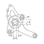 Commandes Reculées RIZOMA KIT COMMANDE RECULÉE RIZOMA PE413B PE413B