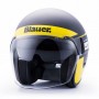 Casques BLAUER CASQUE BLAUER POD STRIPES NOIR JAUNE BLANC MAT BLCJ124