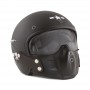 Helmets HARISSON CASQUE HARISSON CORSAIR STAR DECO NOIR BLANC MAT CA121