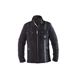 Blousons Hommes HELSTONS BLOUSON HELSTONS KINLEY TISSU OXFORD - KEVLAR NOIR 20180056 NO