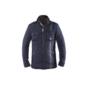 Blousons Hommes HELSTONS BLOUSON HELSTONS KINLEY TISSU OXFORD - KEVLAR BLEU 20180056 BL