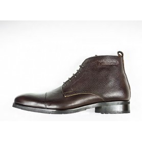 Demi-bottes Hommes HELSTONS DEMI-BOTTES HELSTONS HERITAGE CUIR ANILINE MARRON 20180068 M