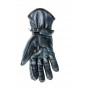 Men's Gloves HELSTONS GANTS HELSTONS RIDER HIVER CUIR CHÉVRE BLEU PRIMALOFT 20180082 BL