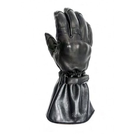 Men's Gloves HELSTONS GANTS HELSTONS CHALLENGER HIVER CUIR CHÉVRE NOIR 20180074 NO