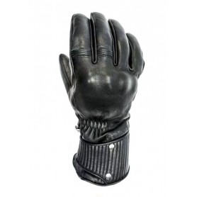 Gants Hommes HELSTONS GANTS HELSTONS BRACO HIVER CUIR CHÉVRE NOIR PRIMALOFT 20180073 NO