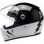 Full Face Helmets BILTWELL CASQUE BILTWELL LANE SPLITTER RUSTY BUTCHER NOIR 1004-520