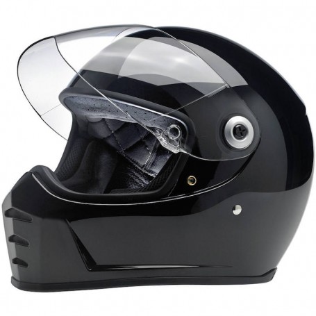 Casques INTEGRAL BILTWELL CASQUE BILTWELL LANE SPLITTER NOIR BRILLANT LSBLKGLECE