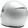 Full Face Helmets BILTWELL CASQUE BILTWELL LANE SPLITTER BLANC BRILLANT LSWHTGLECE