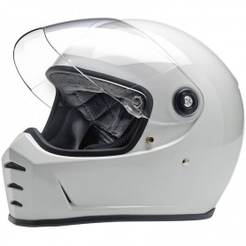 Casques INTEGRAL BILTWELL CASQUE BILTWELL LANE SPLITTER BLANC BRILLANT LSWHTGLECE