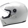 Full Face Helmets BILTWELL CASQUE BILTWELL LANE SPLITTER BLANC BRILLANT LSWHTGLECE