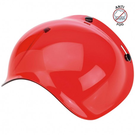 Helmets Screens BILTWELL ECRAN BILTWELL BUBBLE ANTI-BROUILLARD ROUGE 2001-106