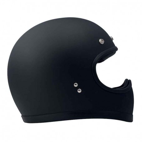 Full Face Helmets DMD CASQUE DMD RACER MAT NOIR D1FFS10000MB