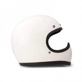 Full Face Helmets DMD CASQUE DMD RACER BLANC D1FFS10000WH