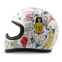 Full Face Helmets DMD CASQUE DMD RACER TRIBAL D1FFS10000TR