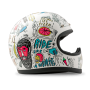 Full Face Helmets DMD CASQUE DMD RACER TRIBAL D1FFS10000TR