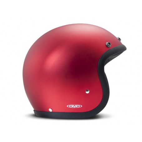 Casques JET DMD CASQUE DMD VINTAGE METALLIC ROUGE D1JTS30000MR