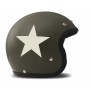 Casques JET DMD CASQUE DMD VINTAGE STAR VERT D1JTS30000SG