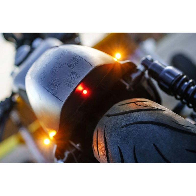 Feu Stop Led FEU ARRIERE / FEU STOP LED KELLERMANN BULLET ATTO VERRE CLAIR MONTA...