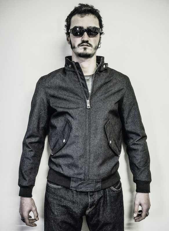 BLOUSON HELSTONS NOVA TISSU POLYCOTON GRIS 20180008 GR