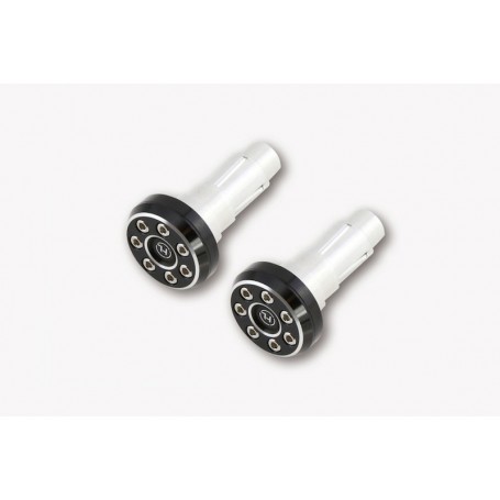 Bar ends HIGHSIDER HIGHSIDER ADAPTATEURS EMBOUTS DE GUIDON CONERO NOIR TYPE 1 161-035