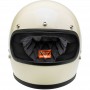 Casques BILTWELL CASQUE BILTWELL GRINGO GLOSS VINTAGE BLANC