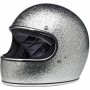 Helmets BILTWELL HELMET BILTWELL GRINGO BRITE SILVER MEGAFLAKE