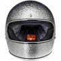 Casques BILTWELL CASQUE BILTWELL GRINGO BRITE SILVER MEGAFLAKE