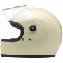 Casques BILTWELL CASQUE BILTWELL GRINGO S GLOSS VINTAGE BLANC