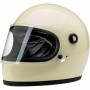 Helmets BILTWELL HELMET BILTWELL GRINGO S GLOSS VINTAGE BLANC