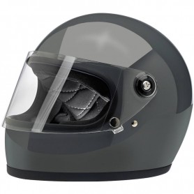 Casques BILTWELL CASQUE BILTWELL GRINGO S GLOSS STORM GRIS