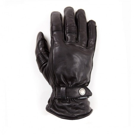 Gants Hommes HELSTONS GANTS HELSTONS BOSTON HIVER CUIR SOFT NOIR 20160041 NO